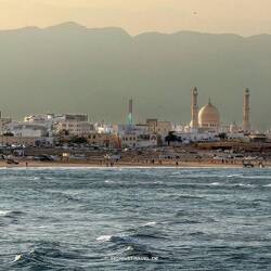 Blick auf Sur vom Lighthouse