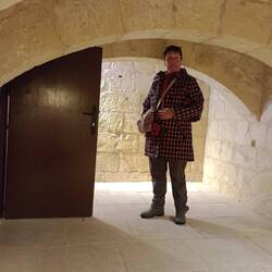 Inside the grain storeroom, Xewkija Windmill