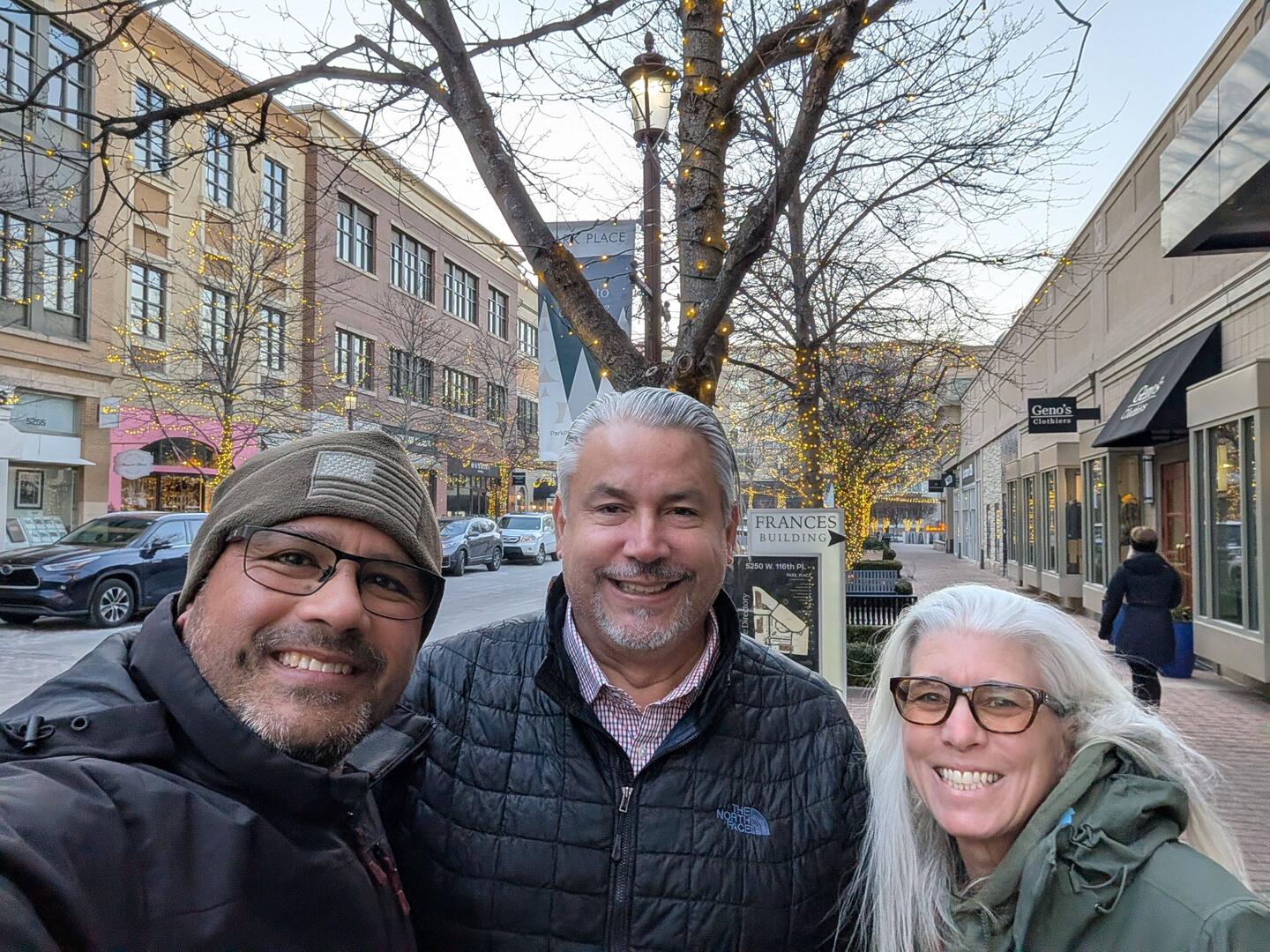 Got to see John after 31 years, long time since UCSB.