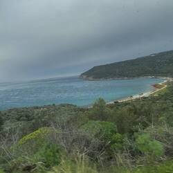 ..ein letzter Blick zurück.Total interessant zu sehen wie Sturm das Meer bewegt..👋🏻