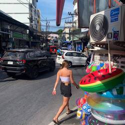 Can you find the sidewalk? Nor can we.