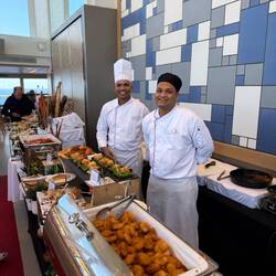 Lunchtime sandwich bar