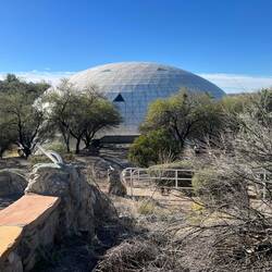 This building could expand with over pressure from the main Biosphere building.