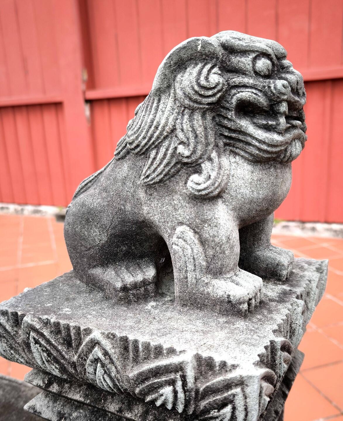 Löwe im Shuri-Schloss