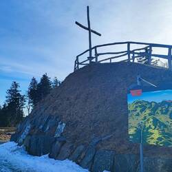 Gipfelkreuz am Ettelsberg