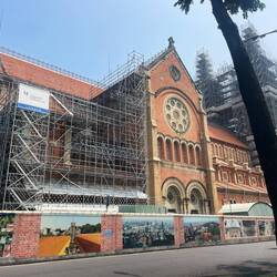 Scaffolded. Cathedral