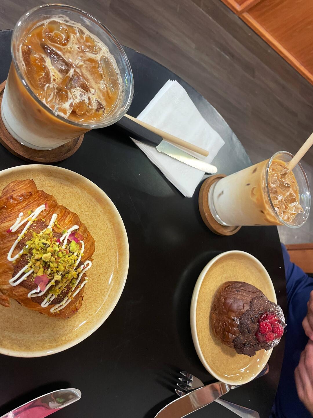 So tasty. Even plain milk in our coffee