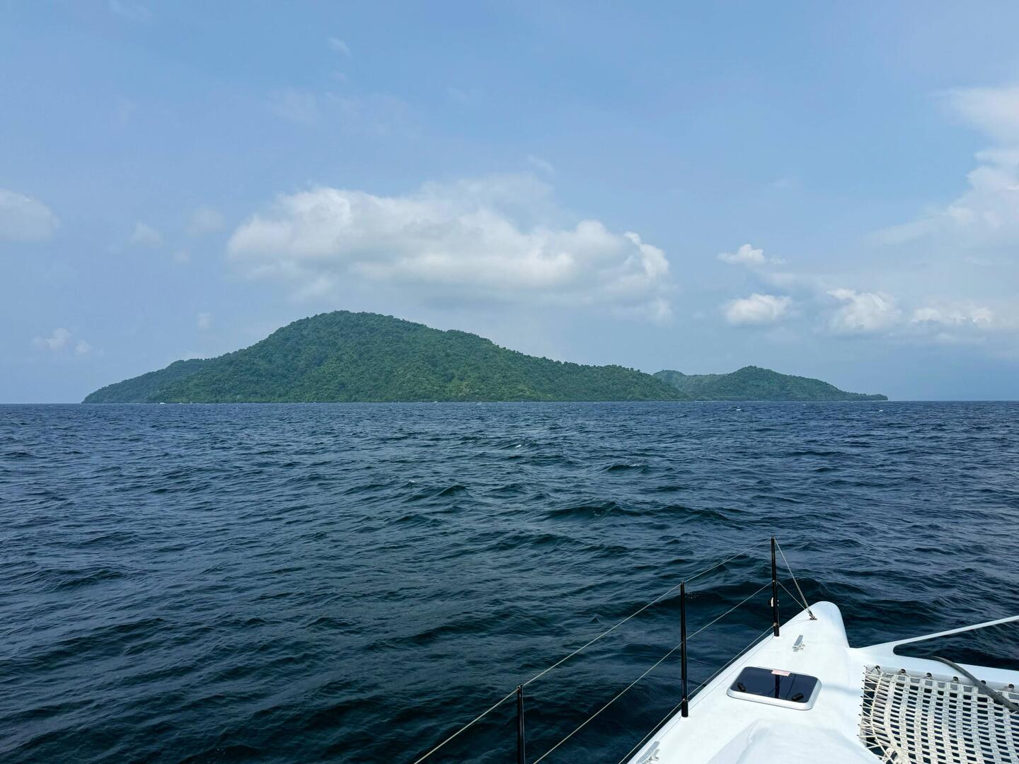 Our first glimpse of Pulau Satonda