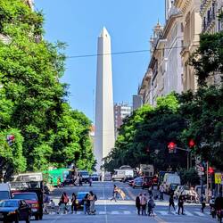 Oblisque view from 9th July Avenue