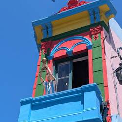 In La Boca.
