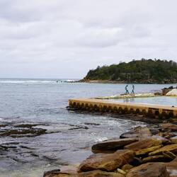 Rockpool zwischen Shelly und Manly Beach