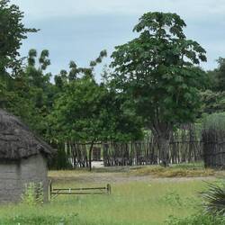 in solchen hübschen Hütten wird gewohnt