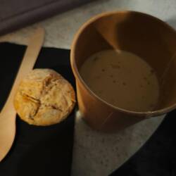 Zum Abschluss gibt's eine köstliche Fischsuppe 🐟