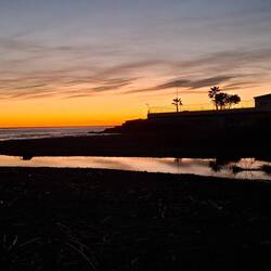 Abendspaziergang zur Bar