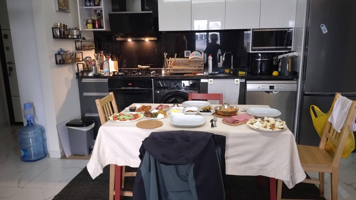 Frühstück bei Leila