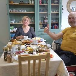 Frühstück bei Leila