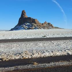 AZ, Schnee -15 Grad.