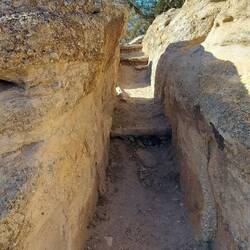 Hoch gings dann durch solche hohlen Gassen.