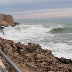 An der vordersten Landzunge