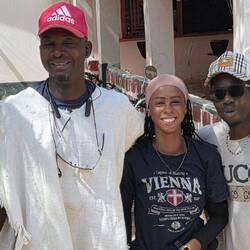 The team running out camp site in georgetown