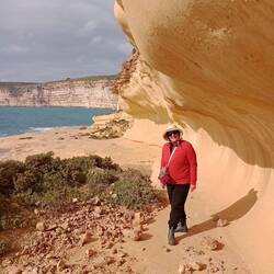Cliff erosion, Xlendi