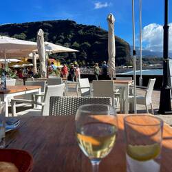 daraufhin hatte das Essen ...