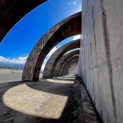 die monumentale Hafenmole von Puerto Tazacorte