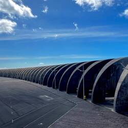 ... die monumentale Hafenmole