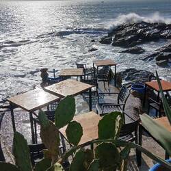 Abenteuerliche Sitzgelegenheit