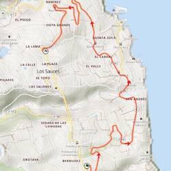 die Zufahrt eine beliebte Rallyestrecke