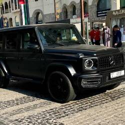 Mercedes G Klasse ist hier eines der häufigsten SUV