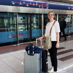 Klimatisierte Metro Station in Dubai