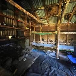 That's why it's an emergency hut