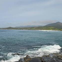 View from outcropping cliffs i climbed out to today