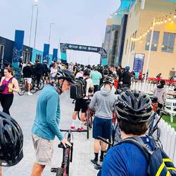 Alquilé bici gratis y conquisté 5.5 km.