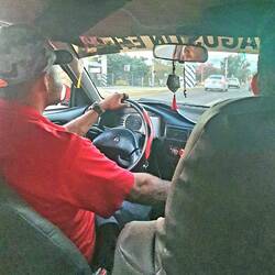 "Busfahrt"nach Hause