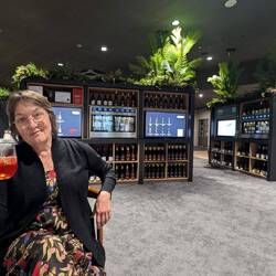 Non alcoholic drink at the Wine Hub!!