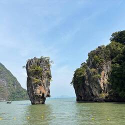 James Bond Island. If you saw 'Man With the Golden Gun,' you might recognize this sight.