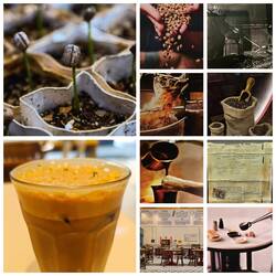 Iced white coffee - Spezialität in Ipoh.