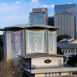 Eine kleine Musichall im Park