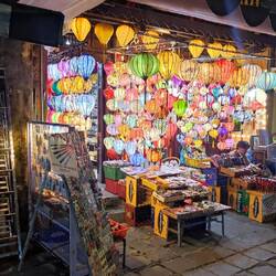 Lantern shop in Hoi An
