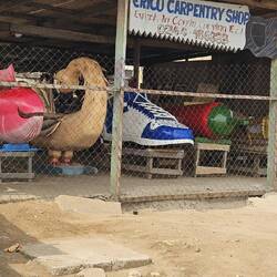 Das sind alles Särge