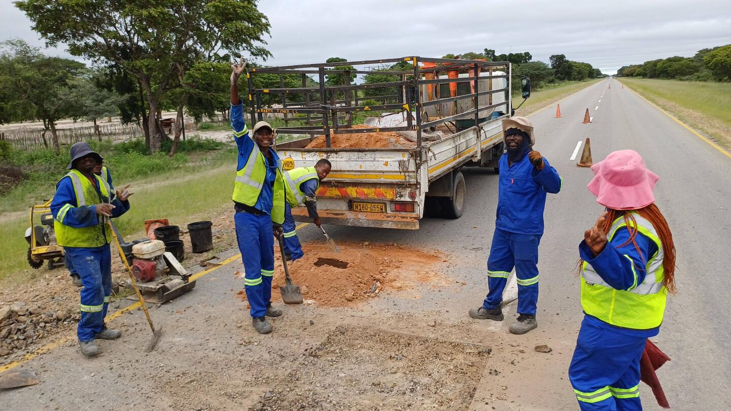 namibischer Strassenbau