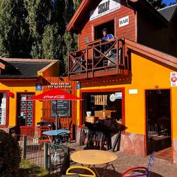 Ein DJ vor unserer Ferienwohnung