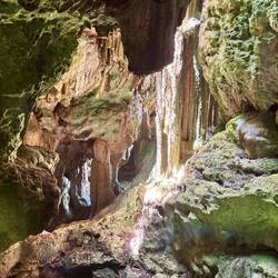 De grot op zichzelf was al prachtig!