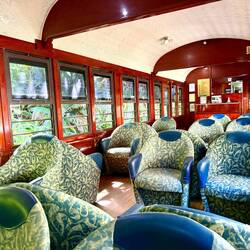 Bahnwaggon der Gold Class