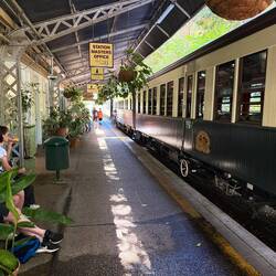 Bahnwaggon der Gold Class