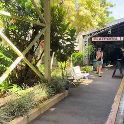 Abfahrt ins Tal nach Cairns