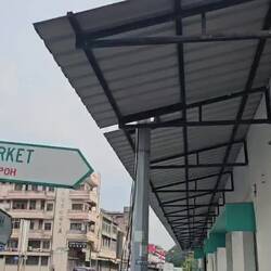 Market Lane wie ausgestorben.