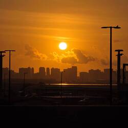 Sunrise at HNL Airport